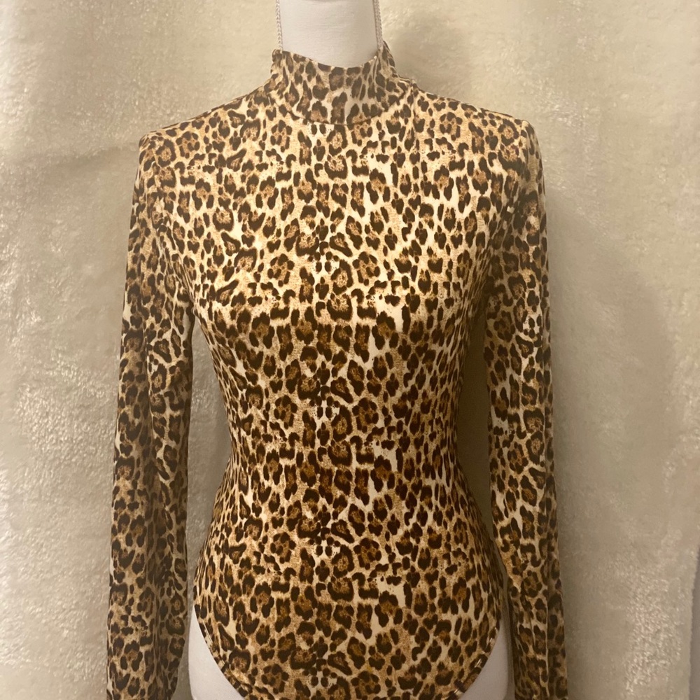 Leper bodysuit turtleneck